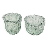 Pair of Aquamarine Murano Glass Coffee Table by Tokujin Yoshioka