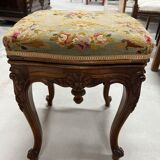 Vintage Louis XV style piano stool