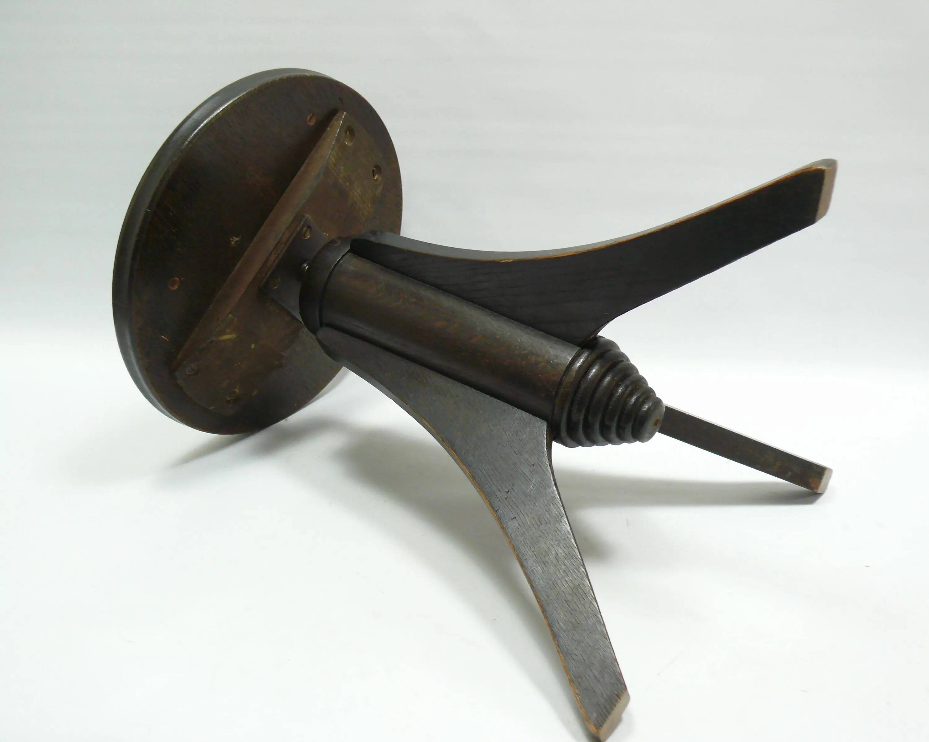 Art Nouveau piano stool, swivel stool, stool - after 1920