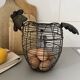 Grilled egg basket