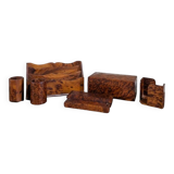 Thuja wood writing set