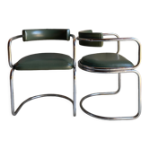 Fauteuils tubulaire vintage
