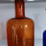 Gul vase by otto brauer - holmegaard kastrup - denmark