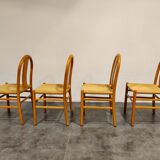 Mid century scandinavian dining chairs, set of 4, 1960s