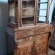 Biedermeier buffet in precious wood marquetry and ebony