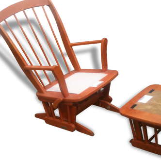 Dutailier chair rocking and stool