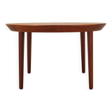 Round teak table, Danish design, 1960s, manufacturer: Gudme Møbelfabrik, de