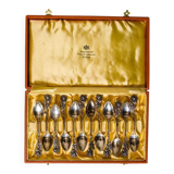 Vintage Dessert Teaspoons in Silver, 1948, Set of 14