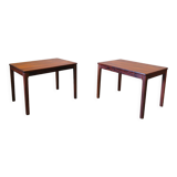 Scandinavian rosewood side tables from Alberts Tibro, 1970s, Set of 2