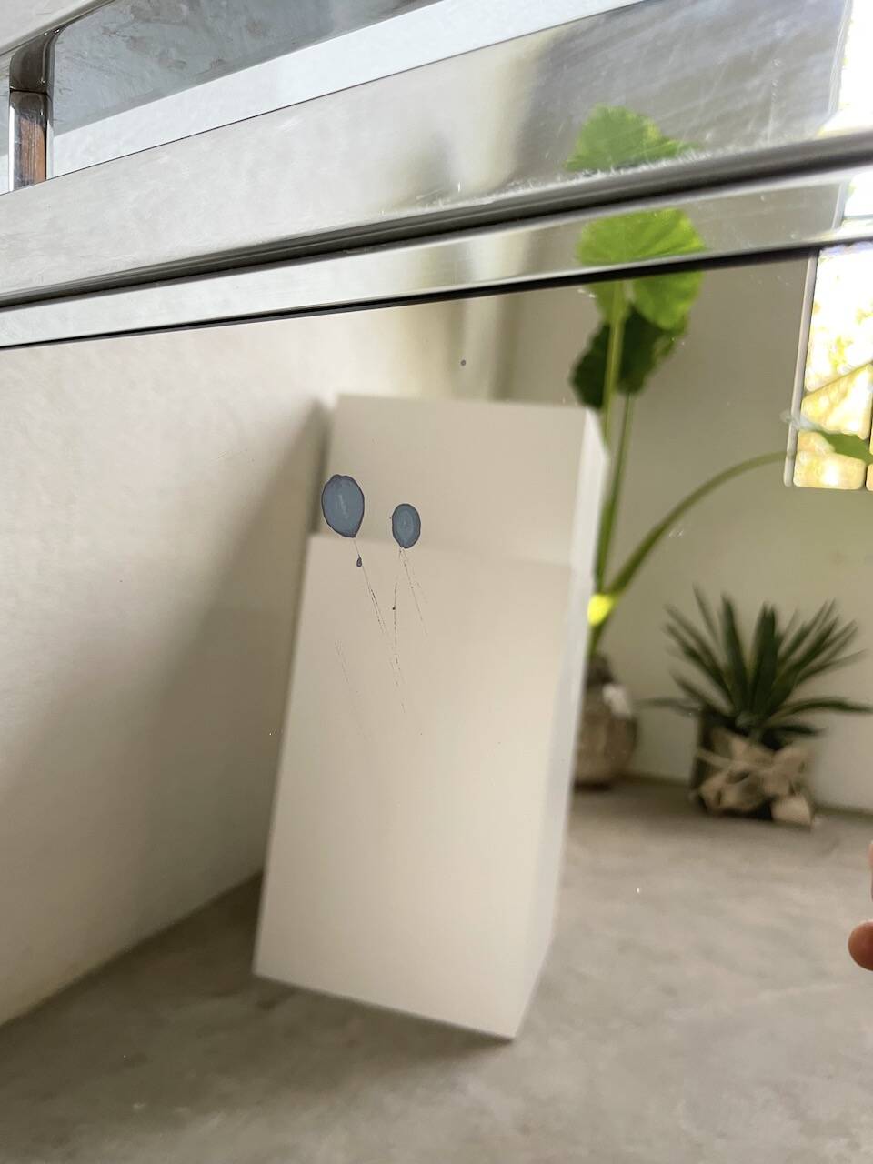 Art Deco Chrome Mirror