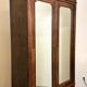Armoire a glace style Louis XVI en noyer vers 1880
