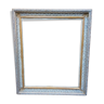 Frame barbizon gilded and patinated gray late nineteenth century - format 15 f