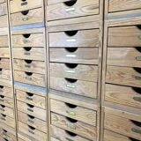 Wooden drawer units (25 available)