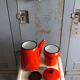 Aubecq enamelled coffee maker