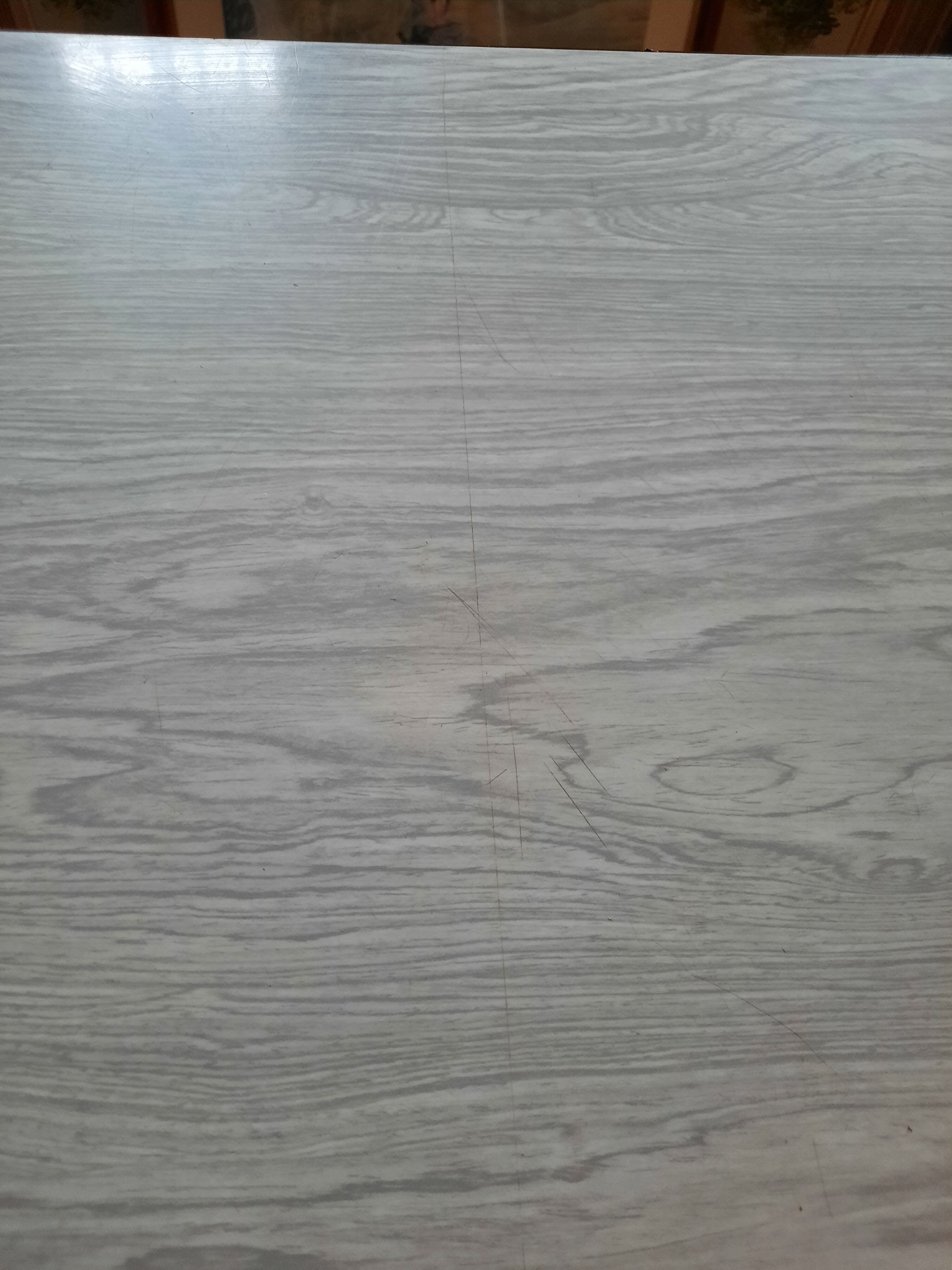 Formica table, 4 chairs and 1 stool