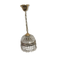 50's stamp glass chandelier