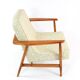 Z armchair mottled beige and green