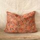 Vintage floral cushion