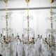 5-light crystal chandelier