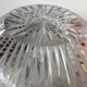 Cut crystal salad bowl