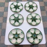 6 oyster plates
