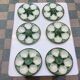 6 oyster plates