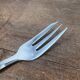 Box of 12 silver metal crustacean forks