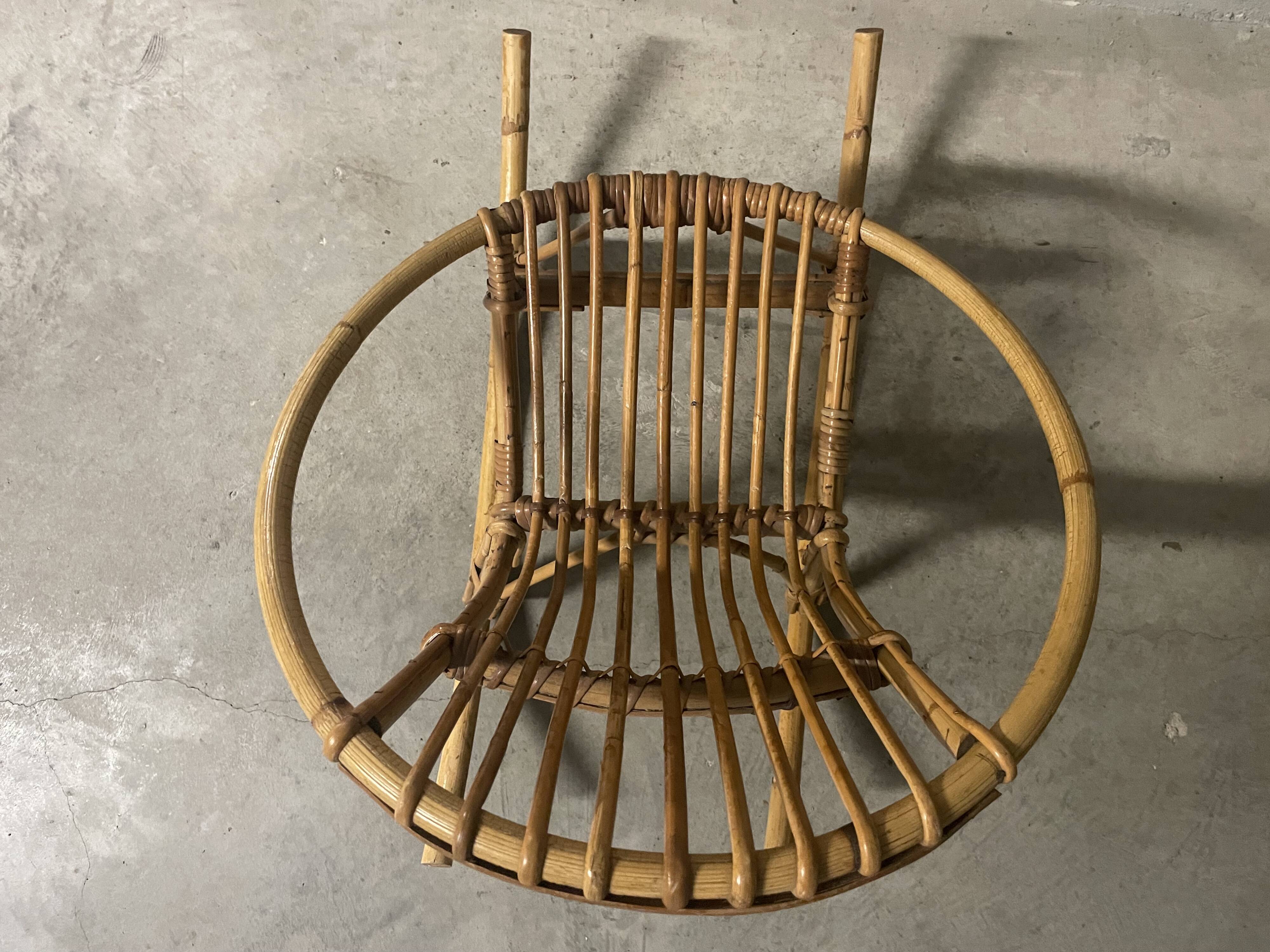 Rocking-chair enfant, années 60