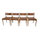 Montreal leather dining chairs by Frei Otto, Germany 1967, Set of 4
