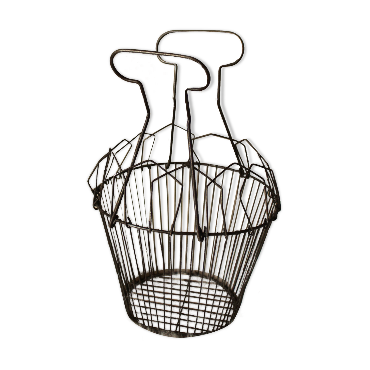 Salad basket metal star wire