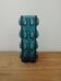 Vintage blue bubble vase (1960-1970) designed by Whilhelm Braun-Feldweg.