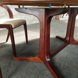 Vintage teak table and chairs set