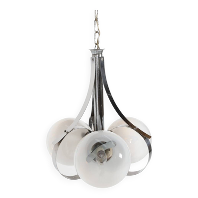 Lampe à suspension italienne moderne de Mazzega