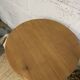 Guéridon - small round table in walnut