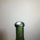 Lot of old blown glass beer bottles with marking