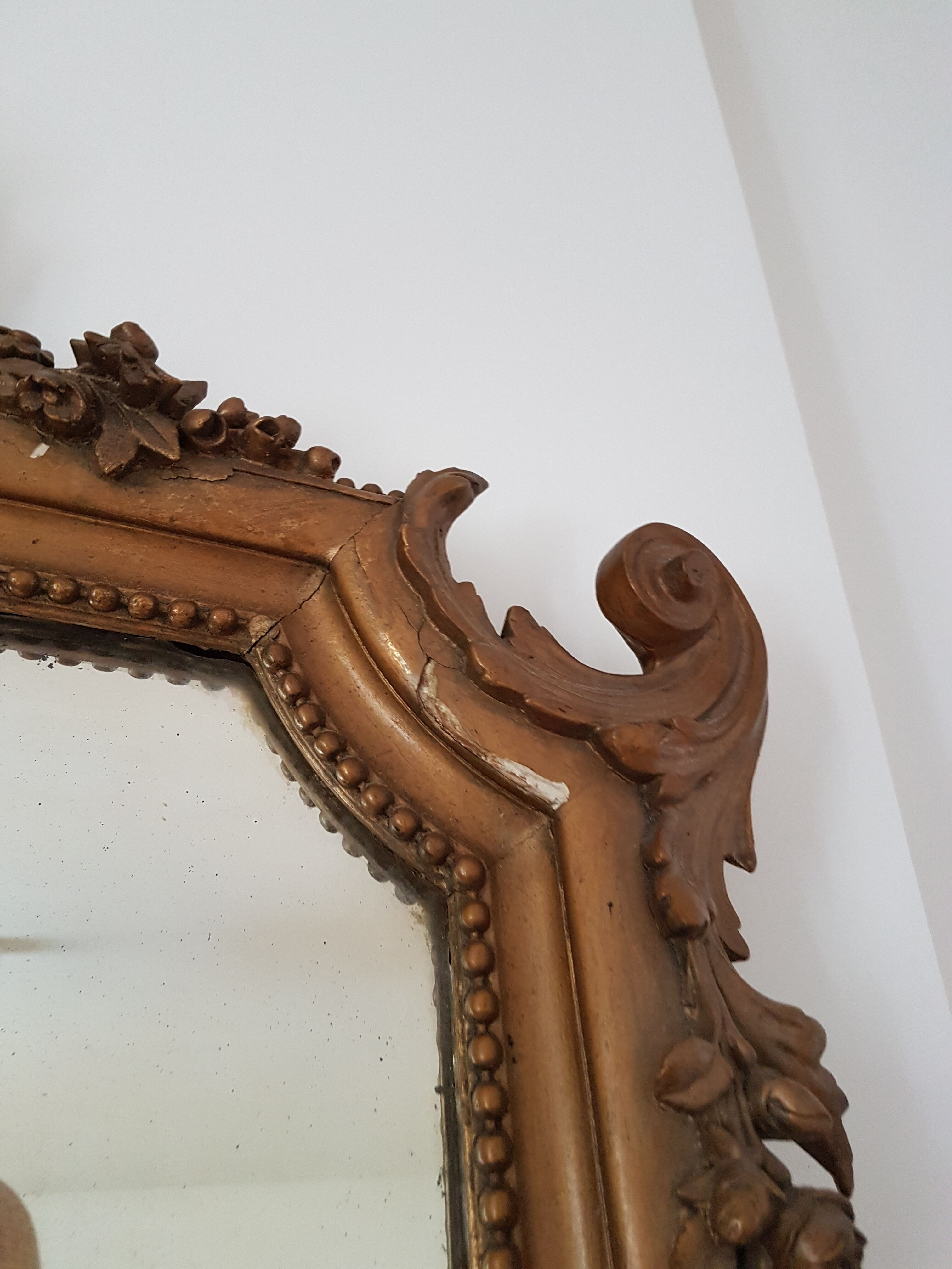 Louis XV style mirror - 112x75cm