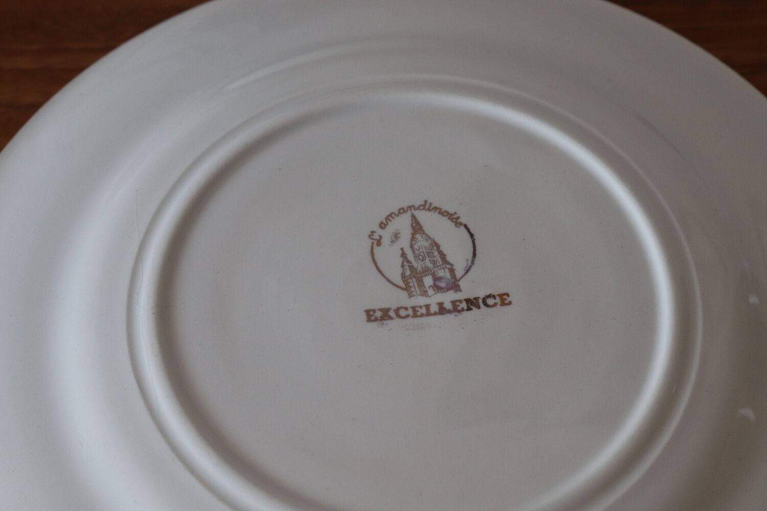 7 plates L'Amandinese model "excellence"