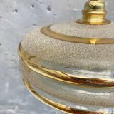 Granite globe portable lamp
