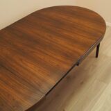 Round rosewood table, Danish design, 1960s, designer: Harry Østergaard, man