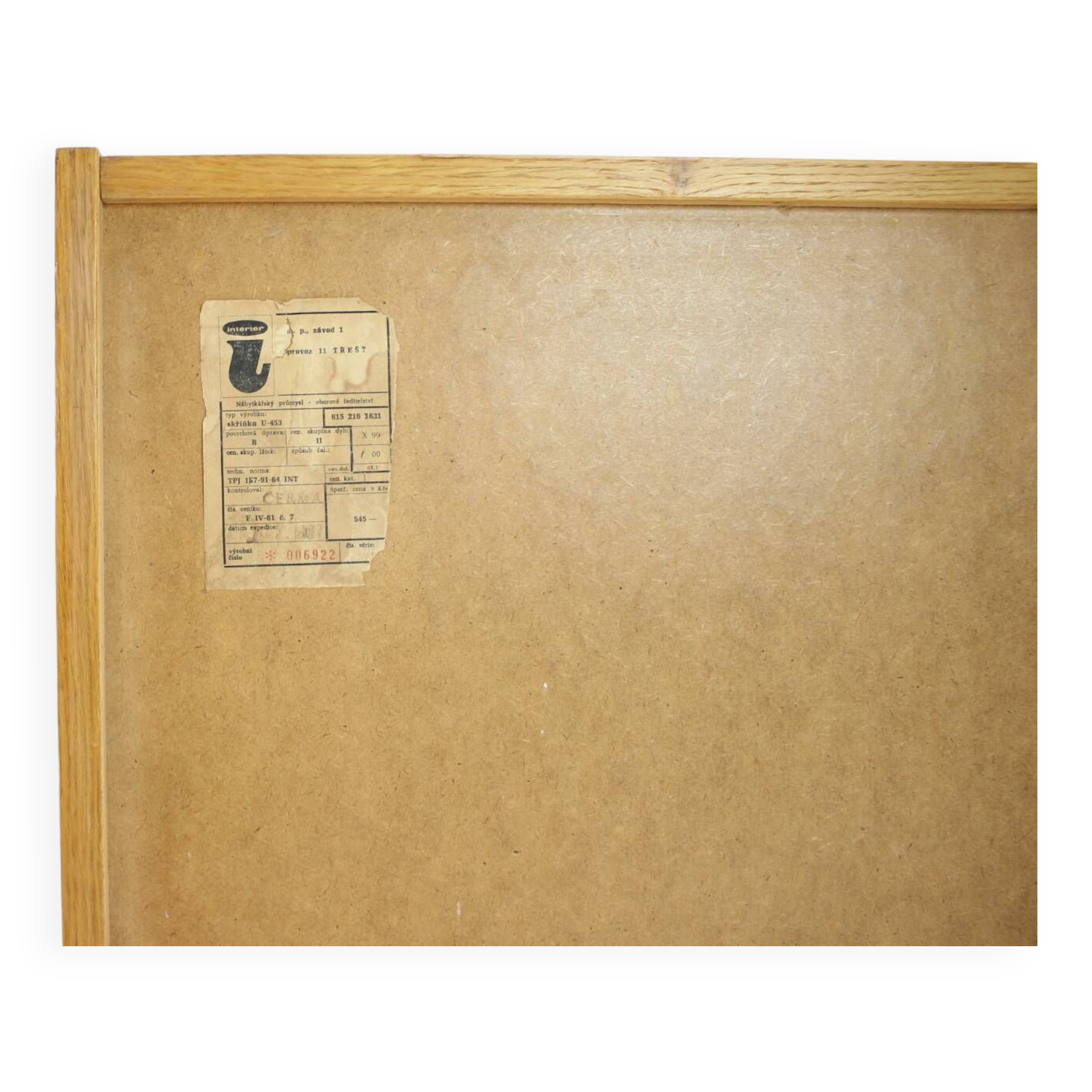 1960s Chest of Drawers by Jiří Jiroutek, Czechoslovakia