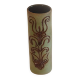 Ceramic roller vase by Jean Varoqueux, 1960