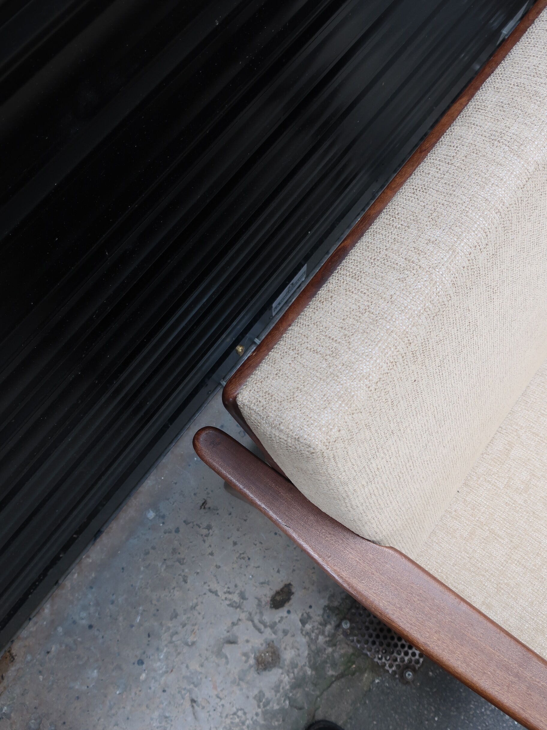 Danish teak armchair from the 60s