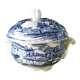 Lunéville earthenware soup tureen Model "English Style"