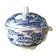 Lunéville earthenware soup tureen Model "English Style"