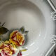 Set of 5 "Odile" plates Digoin Sarreguemines