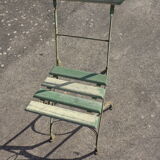 Folding garden chair