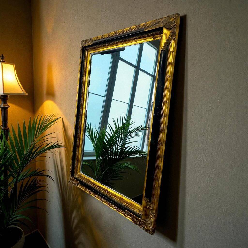 Vintage 'gold' wall mirror