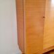 Armoire en frêne doré Guermonprez 4 portes 1950