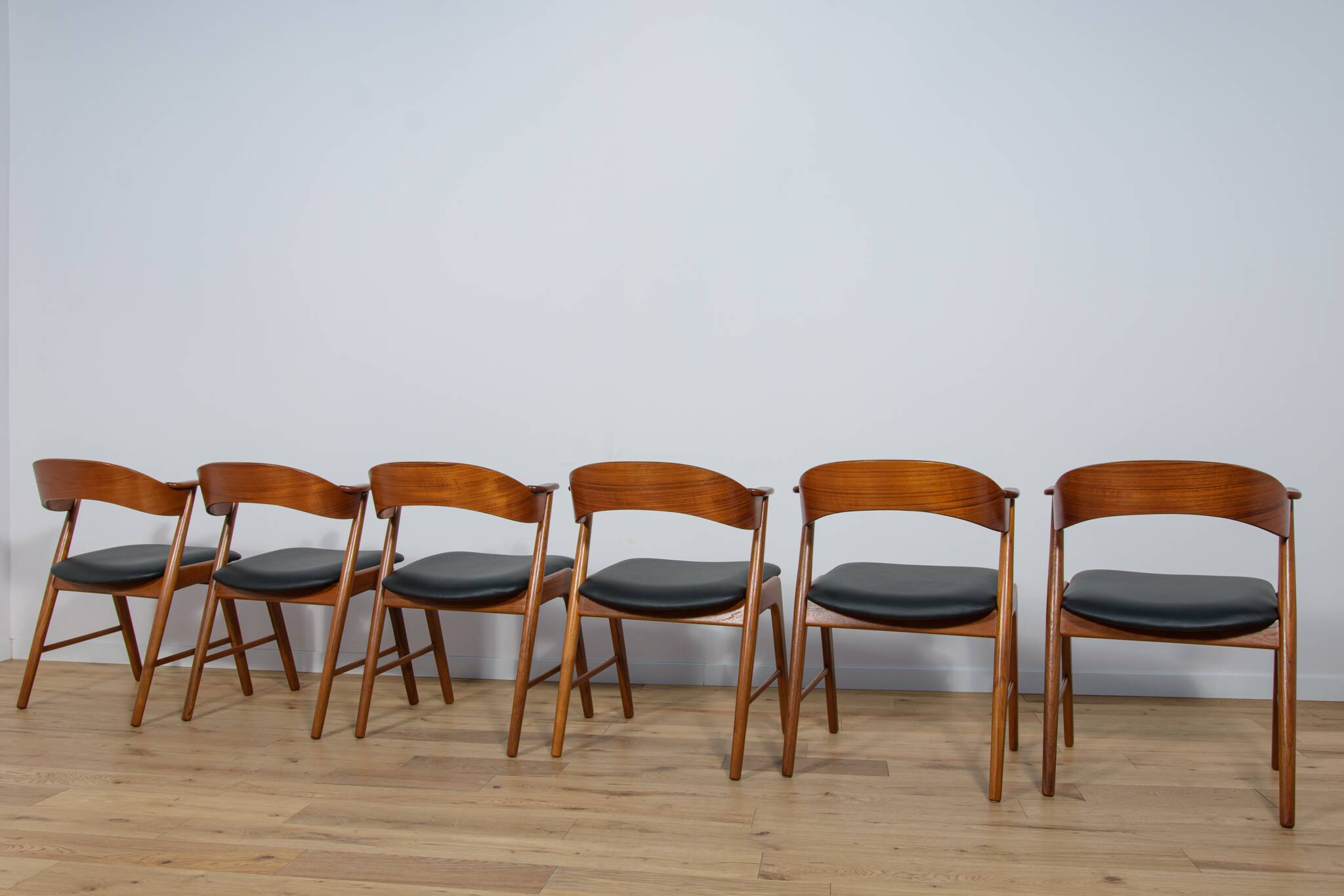 Mid-Century Danish Teak Chairs from Korup Stolefabrik, Denmark, 1960s, Set of 6