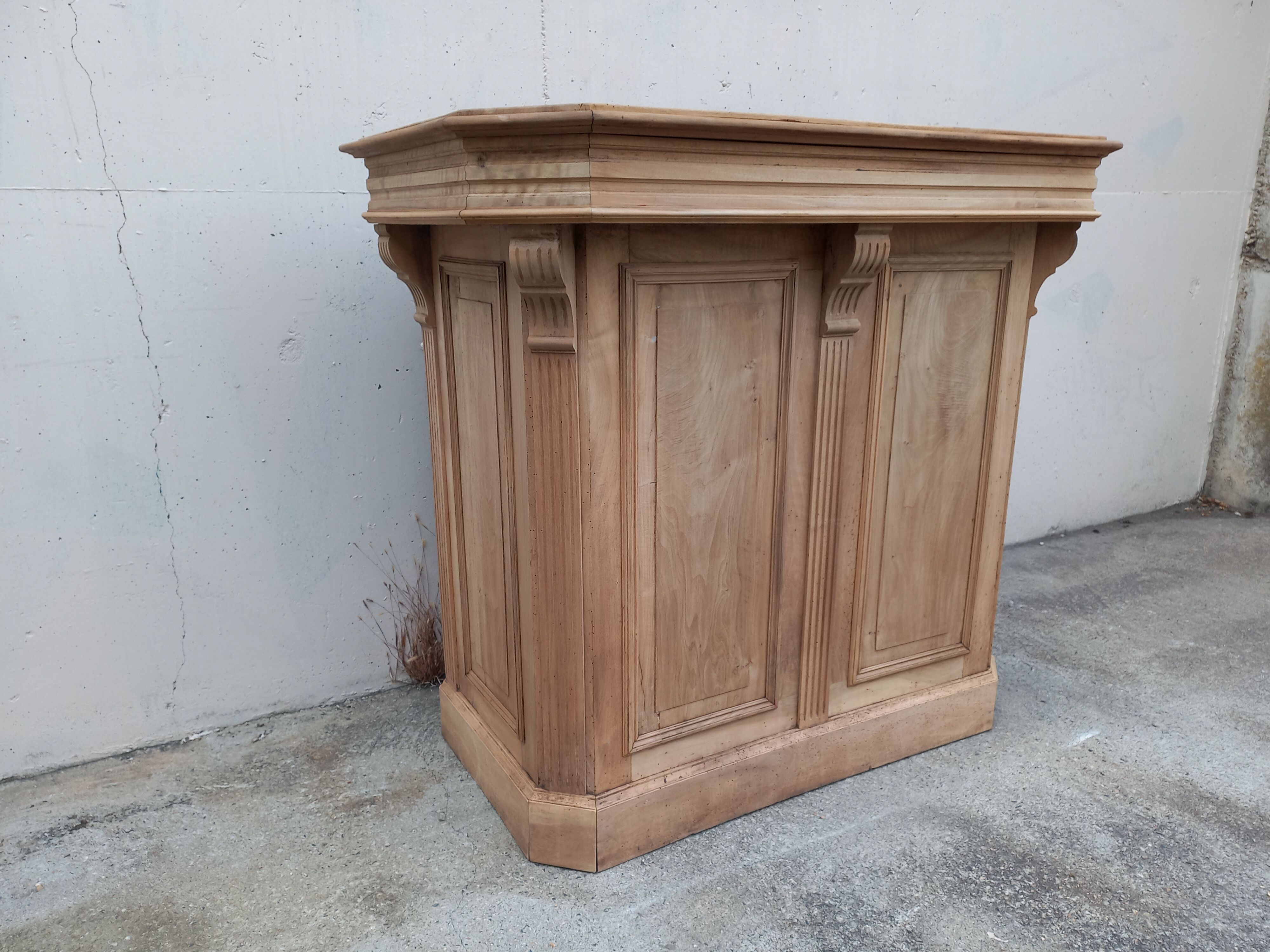 Former store counter, bar